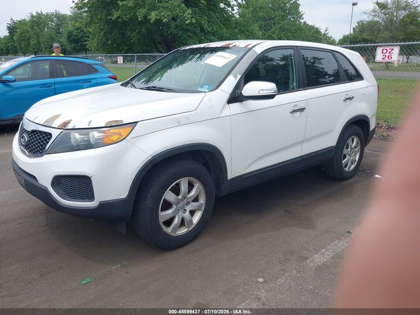2013 Kia Sorento VIN 5XYKT3A1XDG376780 IAAI salvage auction — NORMAL WEAR, Salvage Title, sold $800 on 2026-07-20 (photo 2)