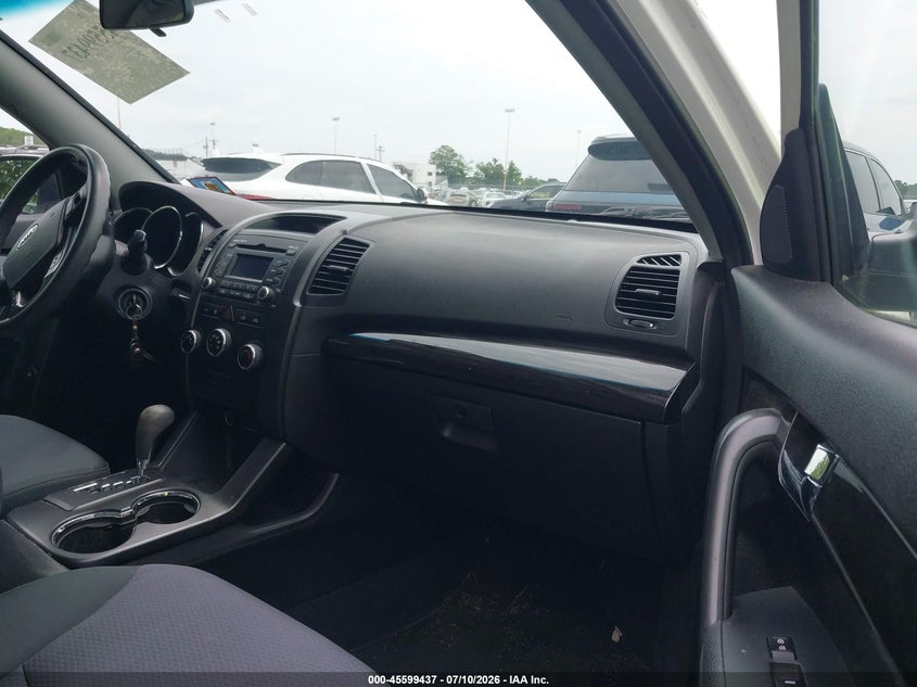 2013 Kia Sorento VIN 5XYKT3A1XDG376780 IAAI salvage auction — NORMAL WEAR, Salvage Title, sold $800 on 2026-07-20 (photo 5)