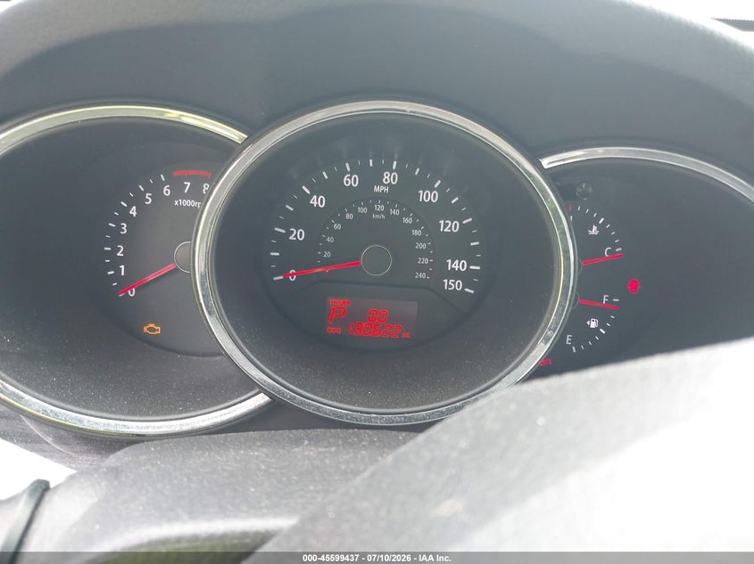 2013 Kia Sorento VIN 5XYKT3A1XDG376780 IAAI salvage auction — NORMAL WEAR, Salvage Title, sold $800 on 2026-07-20 (photo 7)