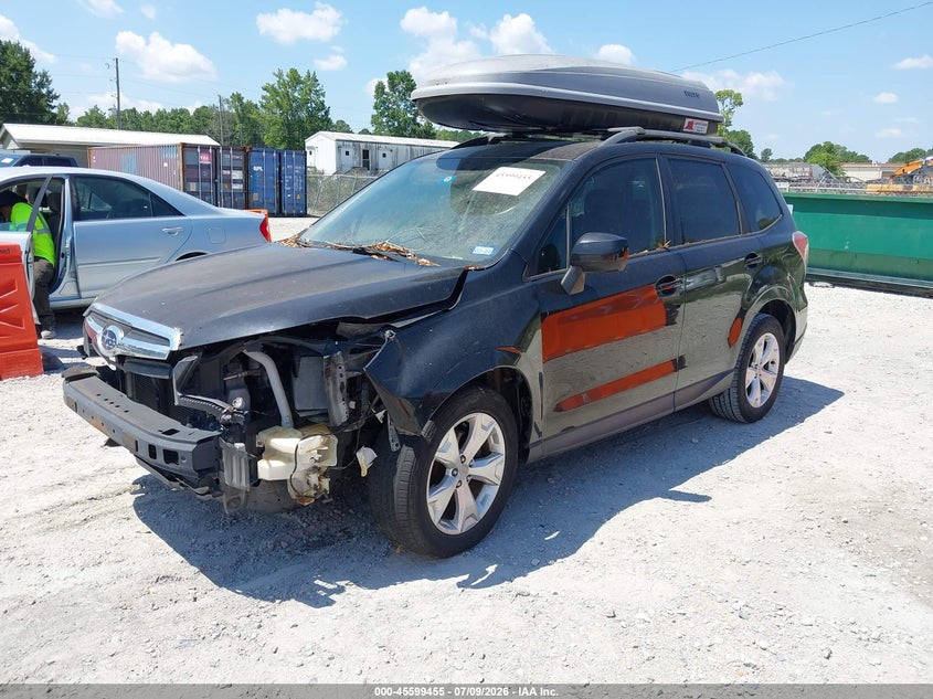 2014 Subaru Forester VIN JF2SJADC1EH448127 IAAI salvage auction — NORMAL WEAR, Salvage Title, sold $400 on 2026-07-28 (photo 2)