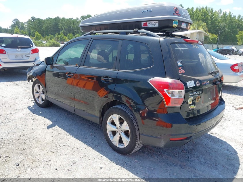 2014 Subaru Forester VIN JF2SJADC1EH448127 IAAI salvage auction — NORMAL WEAR, Salvage Title, sold $400 on 2026-07-28 (photo 3)