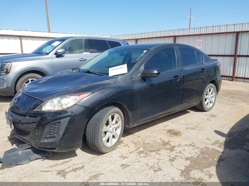 2011 Mazda 3 VIN JM1BL1VF9B1472567 IAAI salvage auction — NORMAL WEAR, Original (Texas), sold $150 on 2026-07-28 (photo 2)
