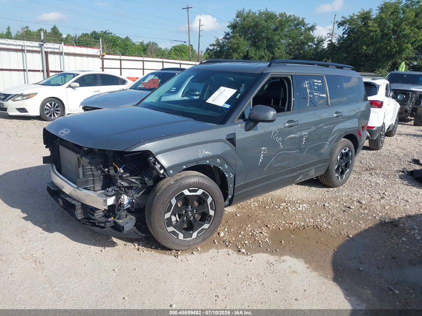 2026 Hyundai Santa fe VIN 5NMP2DGL4TH172858 IAAI salvage auction — FRONT END, Original (Texas), sold $15,100 on 2026-07-30 (photo 2)