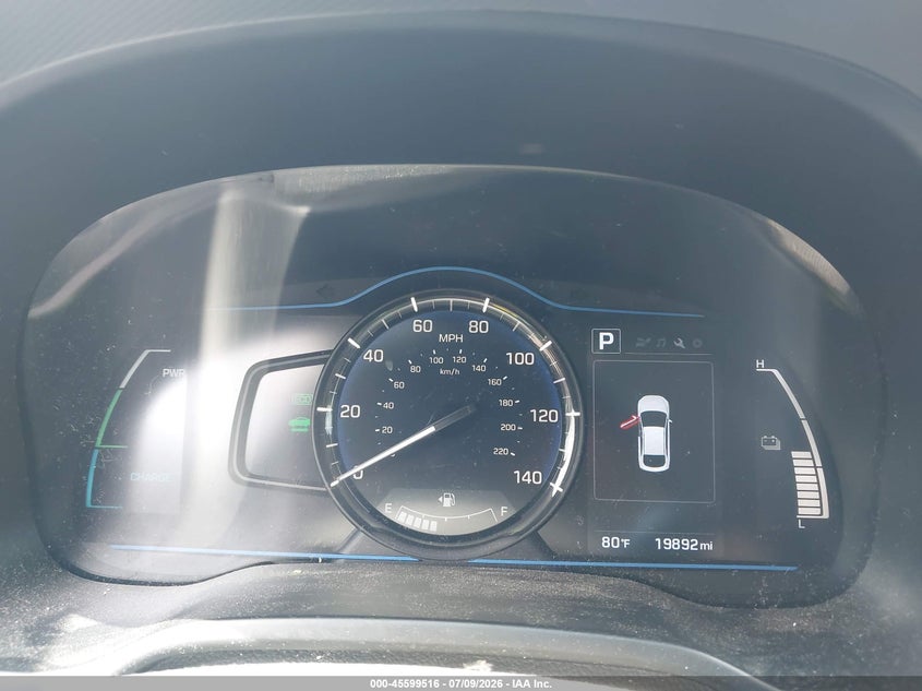 2018 Hyundai Ioniq hybrid VIN KMHC65LC1JU076282 IAAI salvage auction — NORMAL WEAR, Sf97 (New York), sold $25 on 2026-07-23 (photo 7)