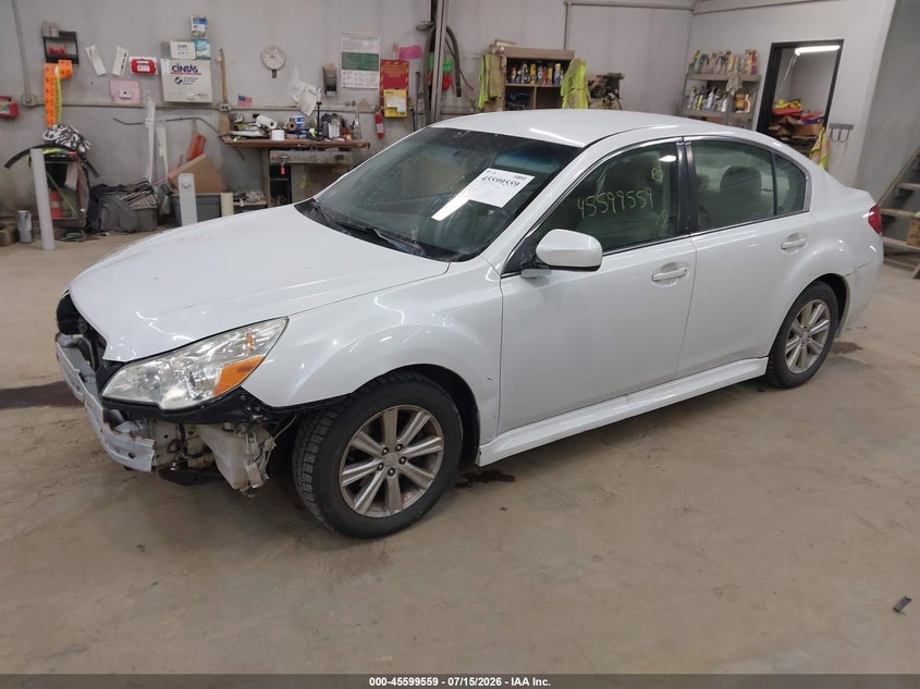 2011 Subaru LEGACY VIN 4S3BMBC68B3213966 IAAI salvage auction — UNKNOWN, Salvage (Pennsylvania), sold $275 on 2026-07-19 (photo 2)