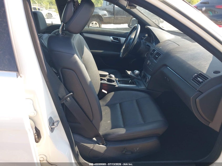 2009 Mercedes-benz C class VIN WDDGF81X89R055818 IAAI salvage auction — FRONT END, Junk Bill Of Sale Mv2459 (Wisconsin), sold $675 on 2026-08-18 (photo 5)