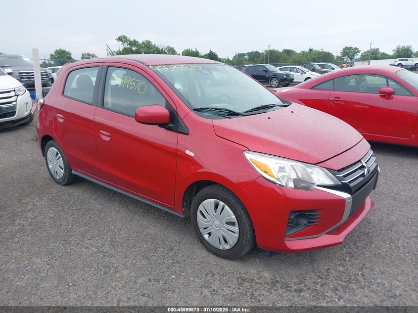 2024 Mitsubishi Mirage VIN ML32AUHJ9RH020680 IAAI salvage auction — SIDE, Salvage Title, sold $4,575 on 2026-07-21 (photo 1)
