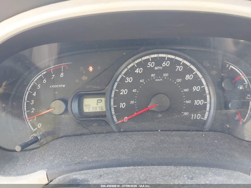 2012 Toyota Sienna VIN 5TDKK3DC2CS247899 IAAI salvage auction — NORMAL WEAR, Salvage Title, sold $25 on 2026-07-21 (photo 7)