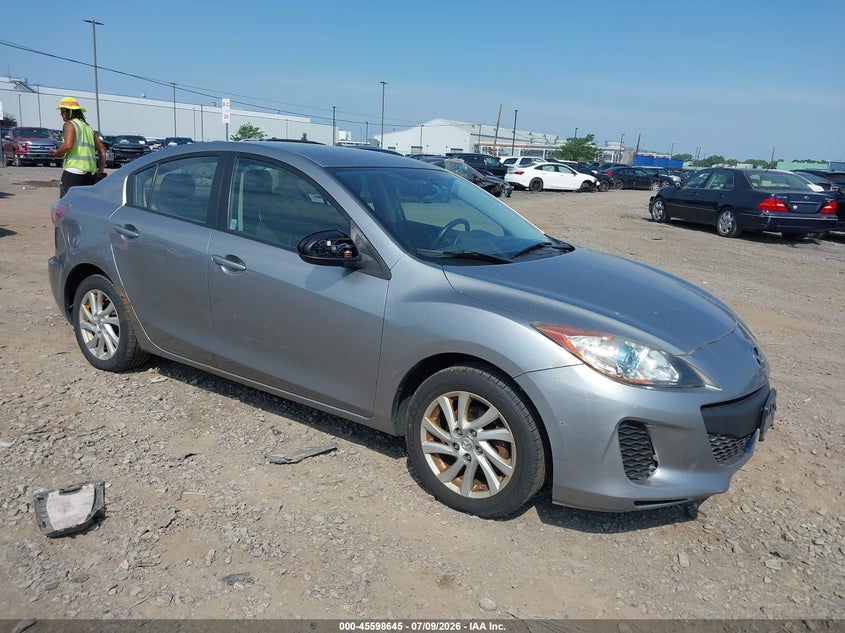 2012 Mazda 3 VIN JM1BL1V86C1544750 IAAI salvage auction — NORMAL WEAR, Clear (New York), sold $300 on 2026-07-29 (photo 1)