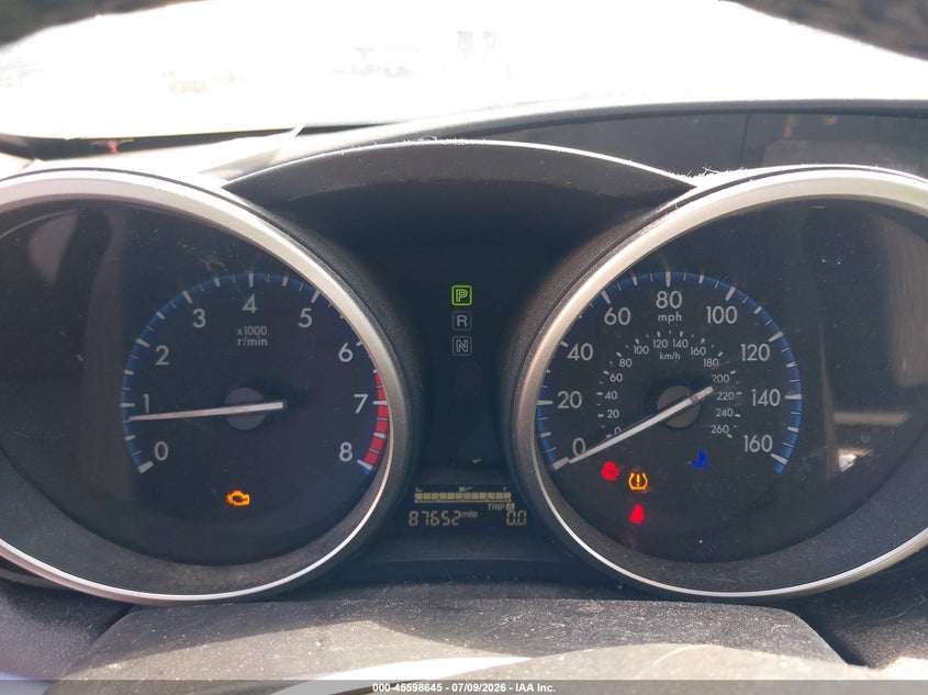 2012 Mazda 3 VIN JM1BL1V86C1544750 IAAI salvage auction — NORMAL WEAR, Clear (New York), sold $300 on 2026-07-29 (photo 7)