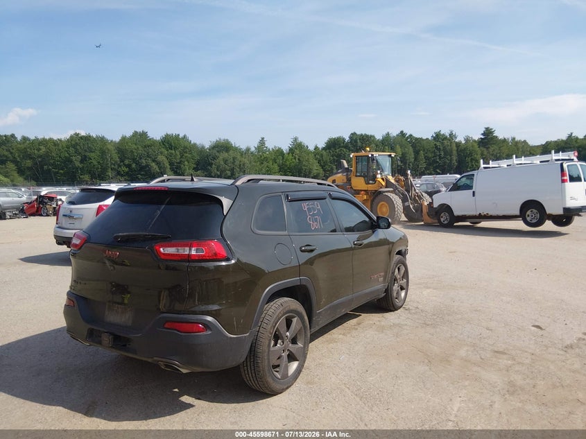 2016 Jeep Cherokee VIN 1C4PJMCS5GW340056 IAAI salvage auction — FRONT END, Salvage (Maine), sold $1,500 on 2026-09-10 (photo 4)