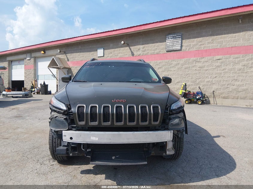 2016 Jeep Cherokee VIN 1C4PJMCS5GW340056 IAAI salvage auction — FRONT END, Salvage (Maine), sold $1,500 on 2026-09-10 (photo 6)
