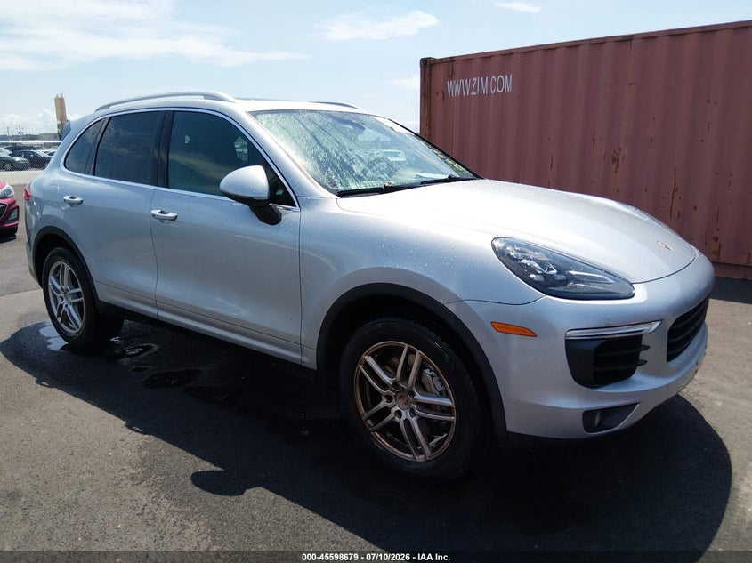 2015 Porsche Cayenne VIN WP1AB2A22FLA59874 IAAI salvage auction — NORMAL WEAR, Repossessed (Missouri), sold $5,800 on 2026-08-18 (photo 1)