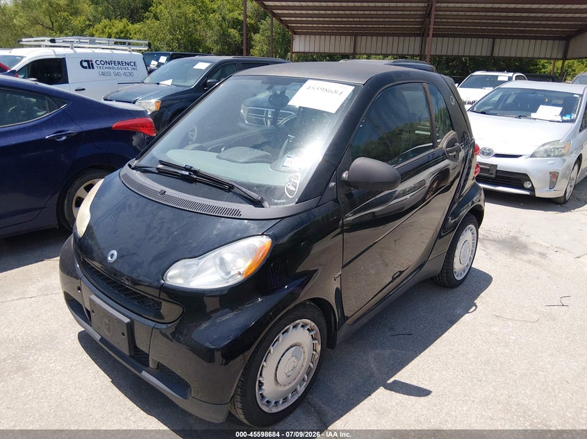 2009 Smart Fortwo VIN WMEEJ31X09K322253 IAAI salvage auction — NORMAL WEAR, Original (Texas), sold $625 on 2026-07-20 (photo 2)