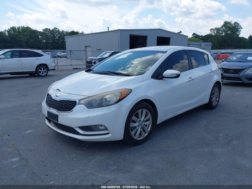 2014 Kia Forte VIN KNAFX5A81E5163531 IAAI salvage auction — FRONT END, Clear (Georgia), sold $650 on 2026-07-29 (photo 2)