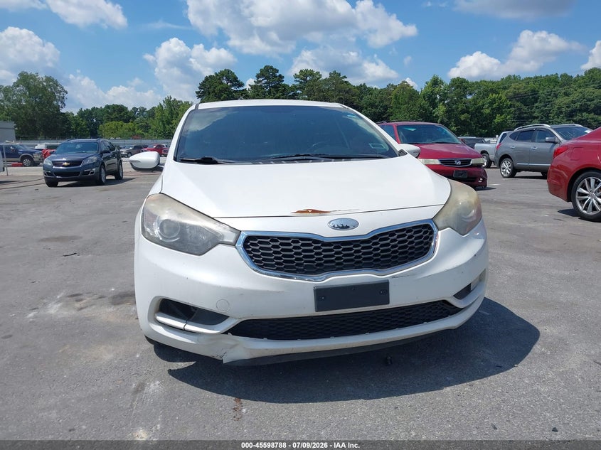 2014 Kia Forte VIN KNAFX5A81E5163531 IAAI salvage auction — FRONT END, Clear (Georgia), sold $650 on 2026-07-29 (photo 6)
