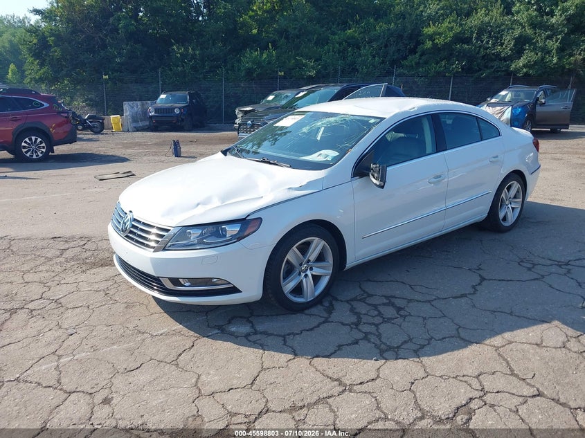 2017 Volkswagen Passat cc VIN WVWKP7AN3HE502071 IAAI salvage auction — FRONT END, Wait Title, sold $2,000 on 2026-08-08 (photo 2)