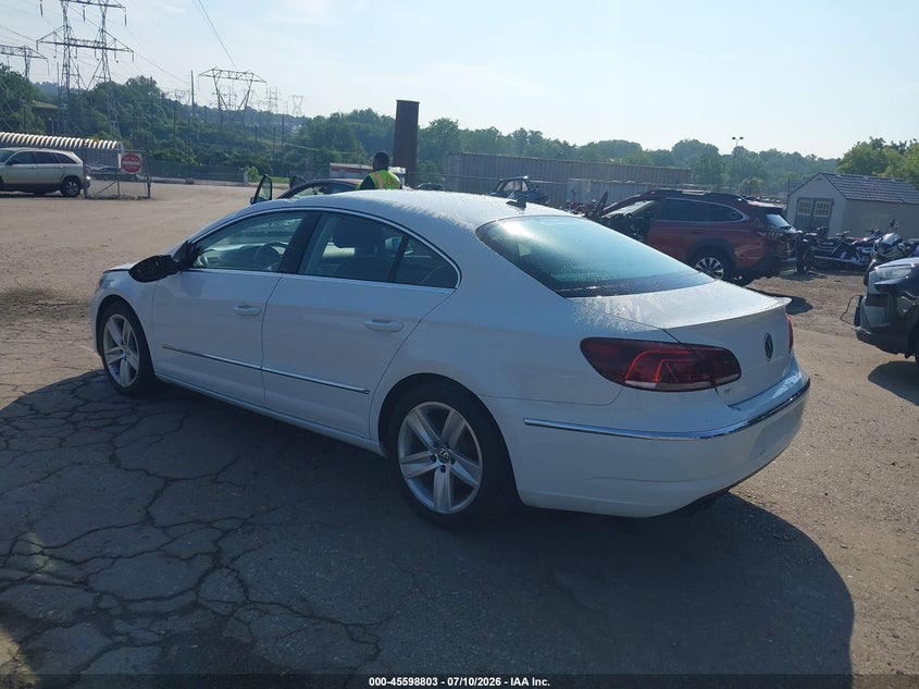 2017 Volkswagen Passat cc VIN WVWKP7AN3HE502071 IAAI salvage auction — FRONT END, Wait Title, sold $2,000 on 2026-08-08 (photo 3)