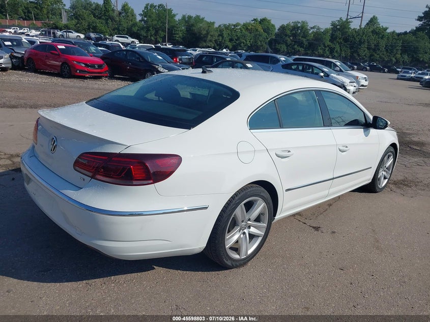 2017 Volkswagen Passat cc VIN WVWKP7AN3HE502071 IAAI salvage auction — FRONT END, Wait Title, sold $2,000 on 2026-08-08 (photo 4)