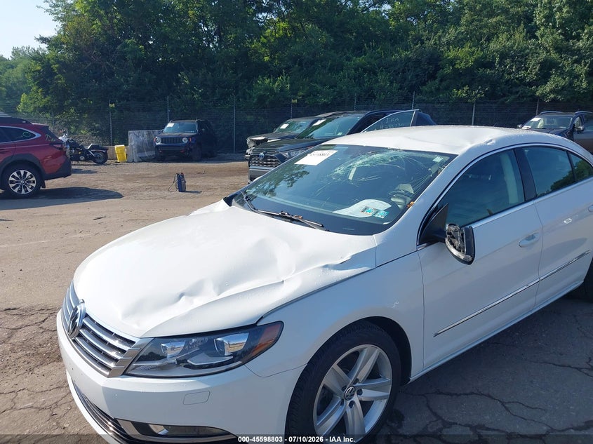 2017 Volkswagen Passat cc VIN WVWKP7AN3HE502071 IAAI salvage auction — FRONT END, Wait Title, sold $2,000 on 2026-08-08 (photo 6)