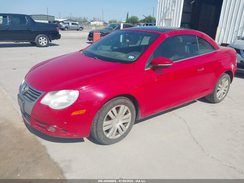 2009 Volkswagen Eos VIN WVWBA71F59V014171 IAAI salvage auction — NORMAL WEAR, Original (Texas), sold $100 on 2026-07-23 (photo 2)