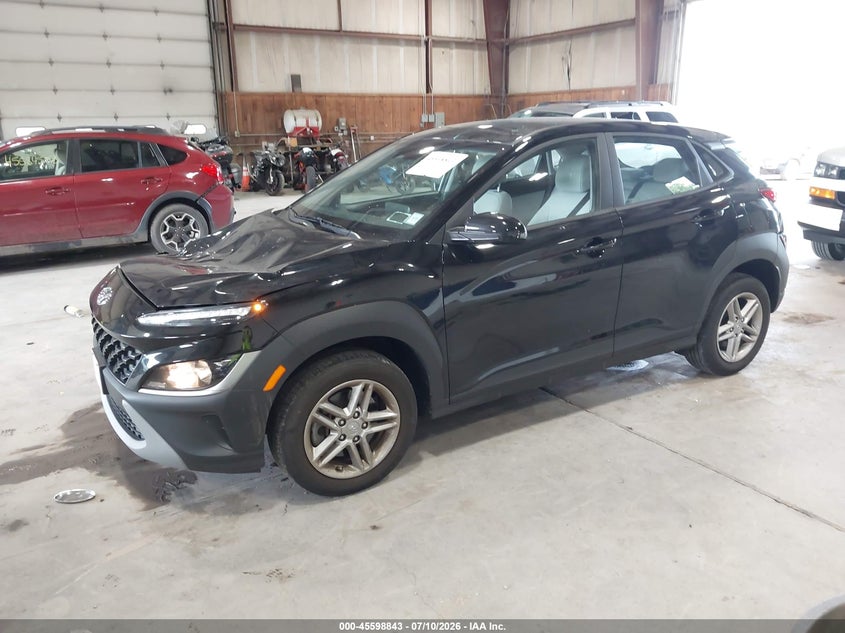 2023 Hyundai Kona VIN KM8K2CAB2PU995321 IAAI salvage auction — ROOF, Salvage Title, sold $2,850 on 2026-07-29 (photo 2)