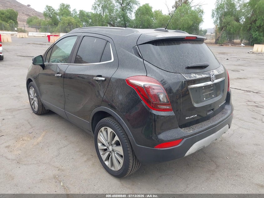 2017 Buick Encore VIN KL4CJASB7HB015409 IAAI salvage auction — NORMAL WEAR, Clear - Dealer Only (California), sold $2,150 on 2026-07-28 (photo 3)