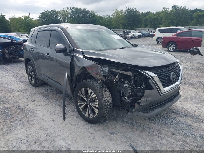 2022 Nissan Rogue VIN JN8BT3BA8NW041427 IAAI salvage auction — RIGHT FRONT, Certificate Of Destruction (Florida), sold $5,600 on 2026-07-26 (photo 1)