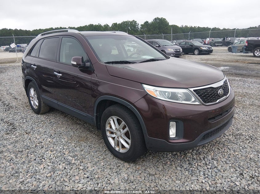 2015 Kia Sorento VIN 5XYKT3A61FG640337 IAAI salvage auction — NORMAL WEAR, Clear (Georgia), sold $2,175 on 2026-07-17 (photo 1)