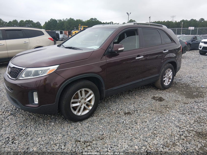 2015 Kia Sorento VIN 5XYKT3A61FG640337 IAAI salvage auction — NORMAL WEAR, Clear (Georgia), sold $2,175 on 2026-07-17 (photo 2)