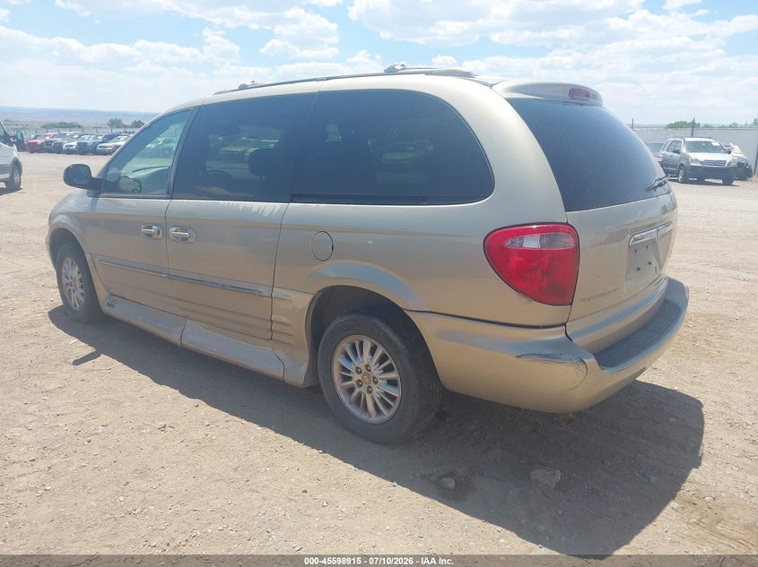 2002 Chrysler Town & country VIN 2C8GP64L12R510494 IAAI salvage auction — NORMAL WEAR, Clear (Colorado), sold $50 on 2026-07-22 (photo 3)