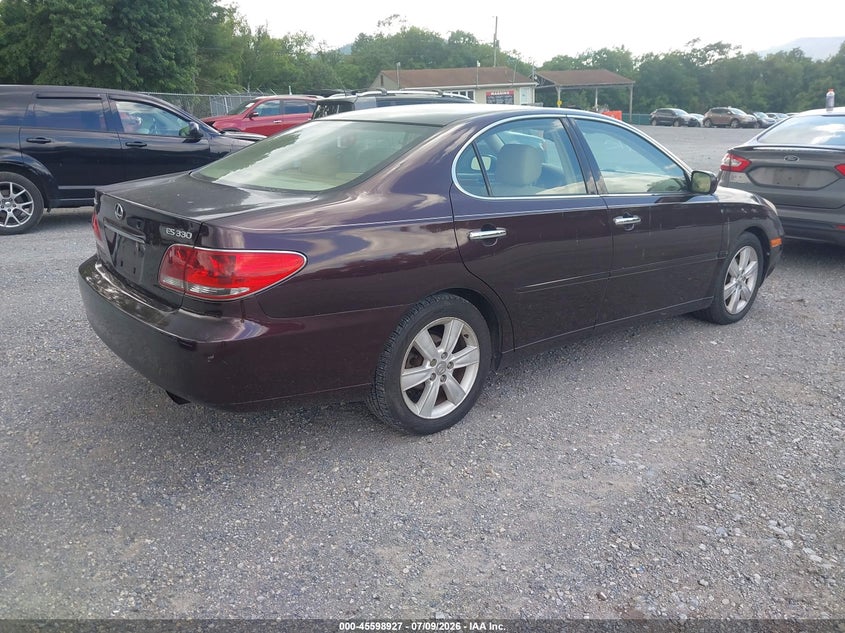 2005 Lexus Es 330 VIN JTHBA30G655136775 IAAI salvage auction — NORMAL WEAR, Clear (Virginia), sold $25 on 2026-07-14 (photo 4)