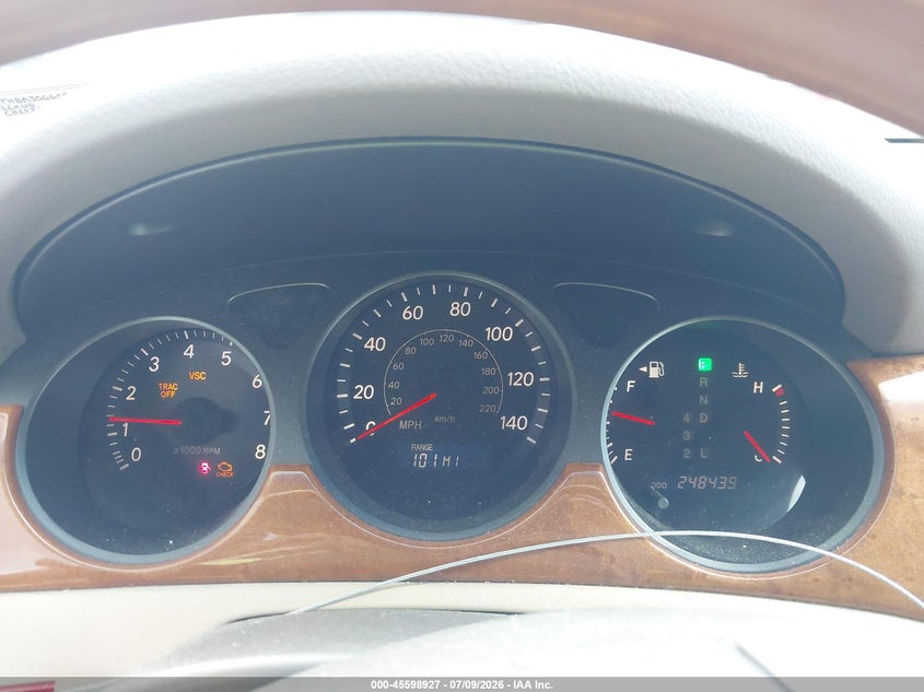 2005 Lexus Es 330 VIN JTHBA30G655136775 IAAI salvage auction — NORMAL WEAR, Clear (Virginia), sold $25 on 2026-07-14 (photo 7)