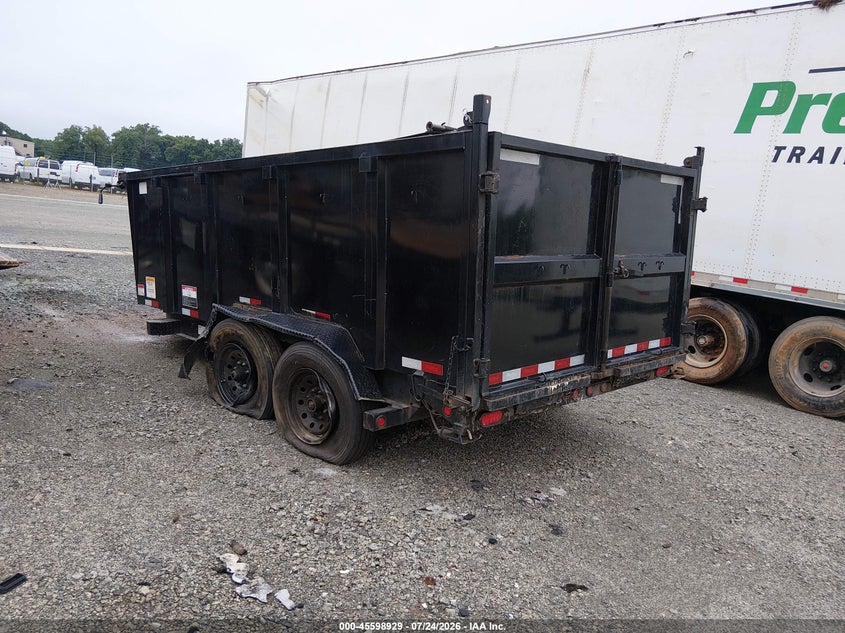 2023 Big tex trailer co inc Trailer VIN 16V1D1924P3233623 IAAI salvage auction — SIDE, Wait Title, sold $4,650 on 2026-09-21 (photo 3)