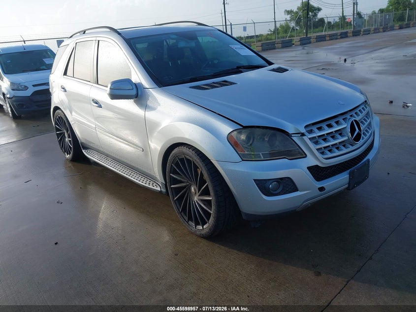 2010 Mercedes-benz Ml-class VIN 4JGBB5GB1AA534073 IAAI salvage auction — NORMAL WEAR, Original (Texas), sold $500 on 2026-07-17 (photo 1)