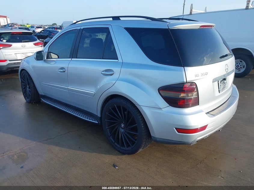 2010 Mercedes-benz Ml-class VIN 4JGBB5GB1AA534073 IAAI salvage auction — NORMAL WEAR, Original (Texas), sold $500 on 2026-07-17 (photo 3)