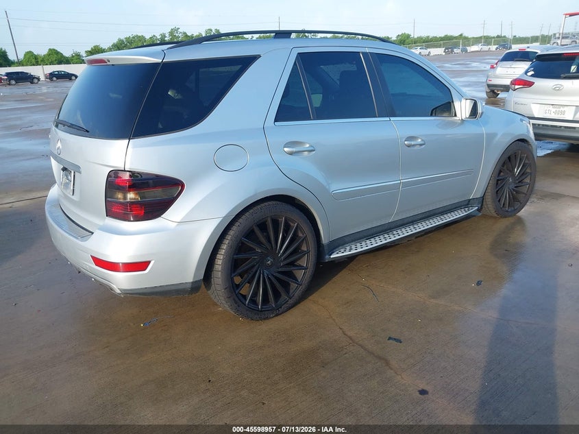 2010 Mercedes-benz Ml-class VIN 4JGBB5GB1AA534073 IAAI salvage auction — NORMAL WEAR, Original (Texas), sold $500 on 2026-07-17 (photo 4)