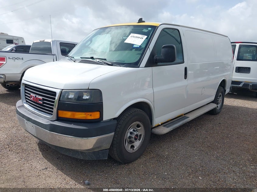2021 Gmc Savana VIN 1GTW7AF72M1265101 IAAI salvage auction — FRONT END, Enterprise Vehicles Clear Only (Texas), sold $11,750 on 2026-07-20 (photo 2)