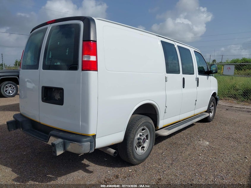 2021 Gmc Savana VIN 1GTW7AF72M1265101 IAAI salvage auction — FRONT END, Enterprise Vehicles Clear Only (Texas), sold $11,750 on 2026-07-20 (photo 4)