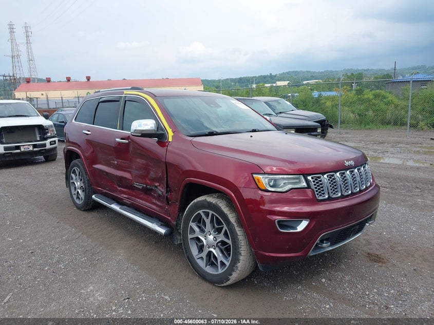 2020 Jeep Grand cherokee VIN 1C4RJFCG6LC436337 IAAI salvage auction — SIDE, Salvage Title, sold $10,300 on 2026-08-01 (photo 1)