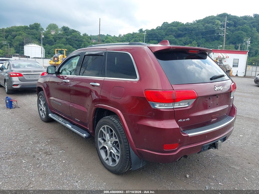 2020 Jeep Grand cherokee VIN 1C4RJFCG6LC436337 IAAI salvage auction — SIDE, Salvage Title, sold $10,300 on 2026-08-01 (photo 3)