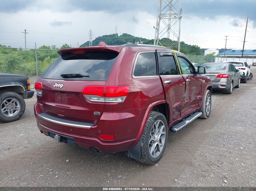 2020 Jeep Grand cherokee VIN 1C4RJFCG6LC436337 IAAI salvage auction — SIDE, Salvage Title, sold $10,300 on 2026-08-01 (photo 4)
