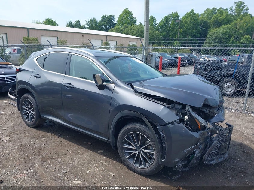 2025 Lexus Nx VIN 2T2GGCEZ1SC081047 — IAAI salvage auction photo
