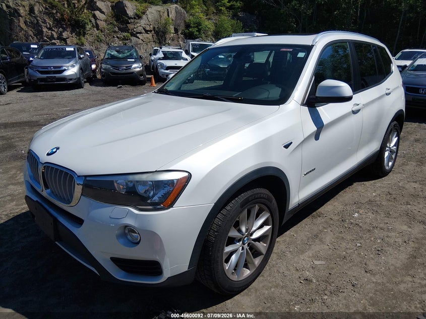 2015 BMW X3 VIN 5UXWX9C5XF0D47637 IAAI salvage auction — NORMAL WEAR, Clear (Massachusetts), sold $925 on 2026-07-21 (photo 2)