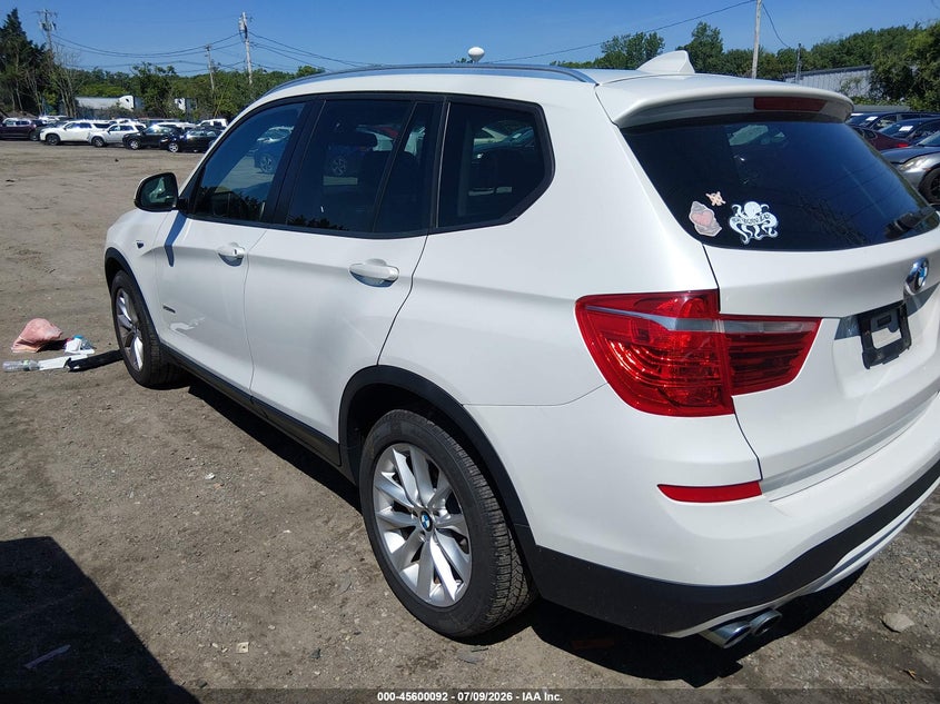 2015 BMW X3 VIN 5UXWX9C5XF0D47637 IAAI salvage auction — NORMAL WEAR, Clear (Massachusetts), sold $925 on 2026-07-21 (photo 3)