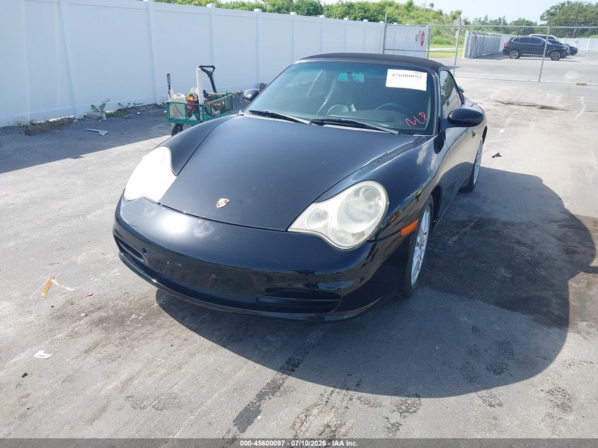 2003 Porsche 911 VIN WP0CA299X3S651345 IAAI salvage auction — UNKNOWN, Clear (Florida), sold $6,550 on 2026-07-29 (photo 2)