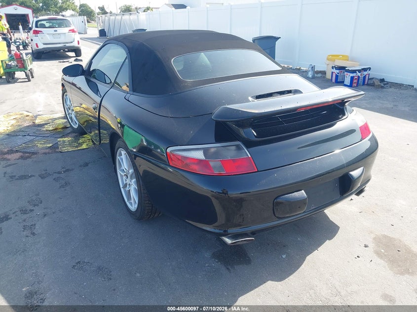 2003 Porsche 911 VIN WP0CA299X3S651345 IAAI salvage auction — UNKNOWN, Clear (Florida), sold $6,550 on 2026-07-29 (photo 3)