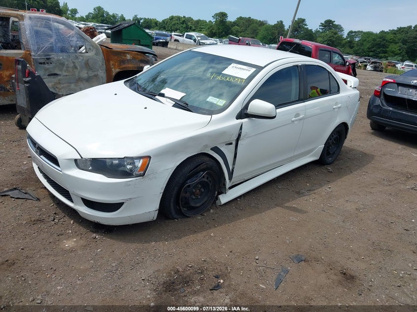 2014 Mitsubishi Lancer VIN JA32U2FU2EU002351 IAAI salvage auction — LEFT FRONT, Mv-907A (New York), sold $450 on 2026-07-23 (photo 2)