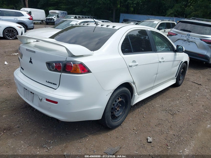 2014 Mitsubishi Lancer VIN JA32U2FU2EU002351 IAAI salvage auction — LEFT FRONT, Mv-907A (New York), sold $450 on 2026-07-23 (photo 4)