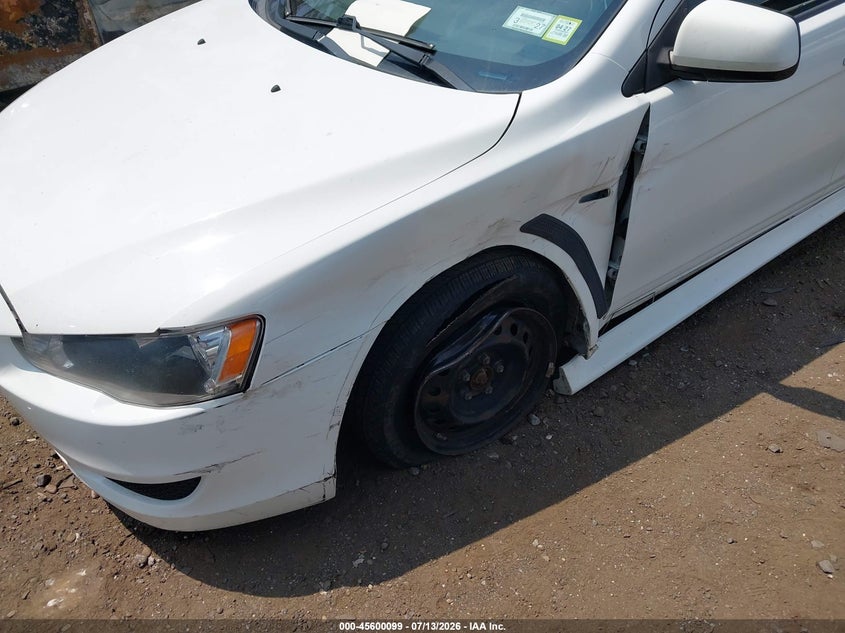 2014 Mitsubishi Lancer VIN JA32U2FU2EU002351 IAAI salvage auction — LEFT FRONT, Mv-907A (New York), sold $450 on 2026-07-23 (photo 6)